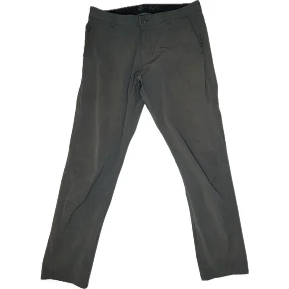 Vuori Canvas Aim Pants Men’s Gray Stretch Golf Performance 33x29 - Picture 1 of 8